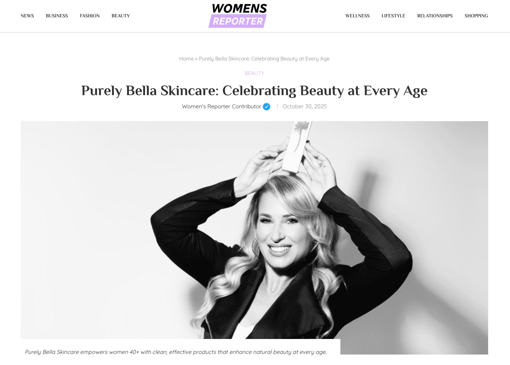 Purely Bella Skincare: Celebrating Beauty at Every Age