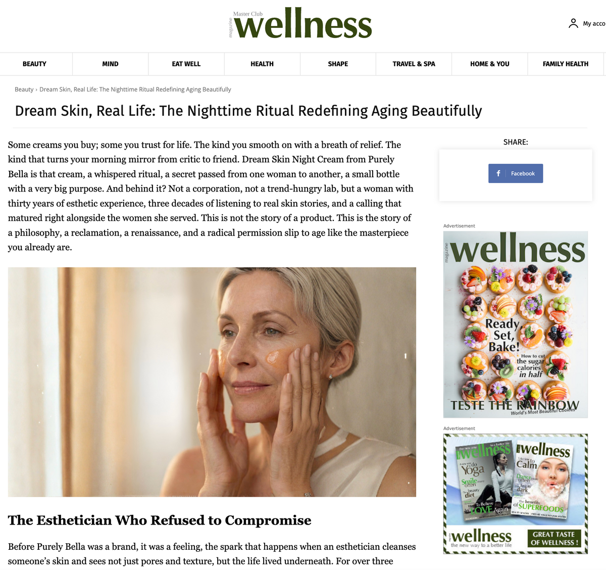 Dream Skin, Real Life: The Nighttime Ritual Redefining Aging Beautifully