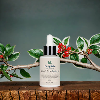 Nature's Glow CBD Facial Oil