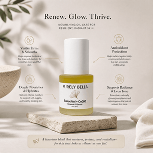 NEW! Bakuchiol + CoQ10 Renewal Oil Serum