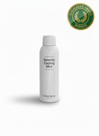 Serenity Cooling Mist rosewater toner spray - refreshing hydrating face mist for mature skin