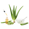 Aloe extract in skincare to soothe, hydrate, and calm sensitive or irritated skin naturally