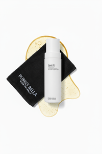 Oasis Oil Cleanser with washcloth - luxurious cleansing oil removes makeup without stripping