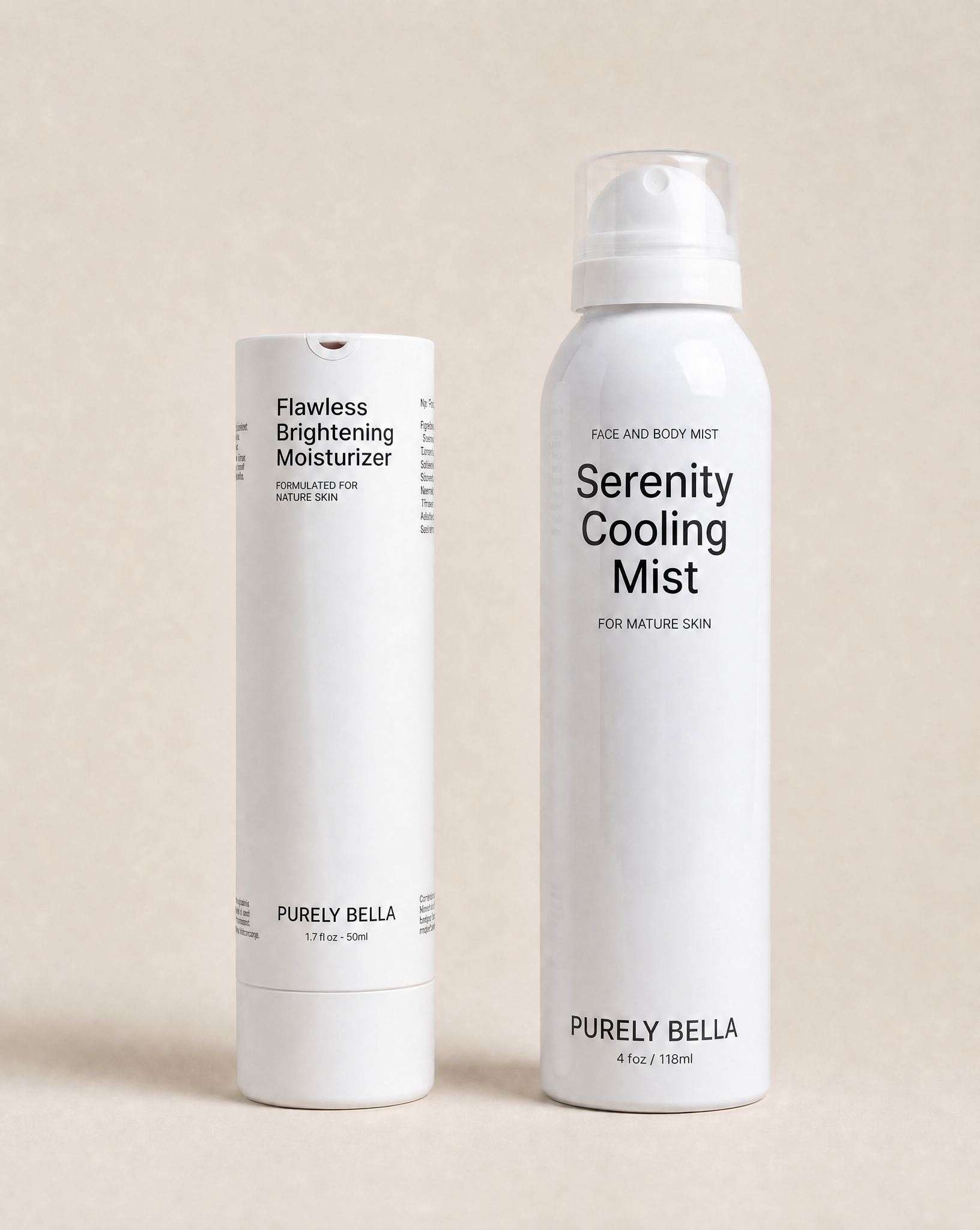 Morning Glow Duo — Serenity Cooling Mist + Flawless Brightening Moisturizer