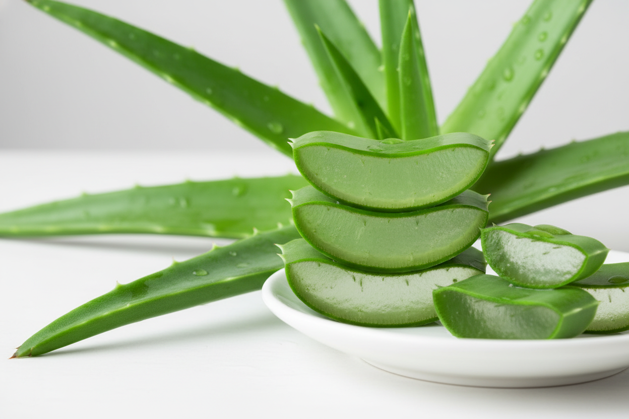 modern image of aloe