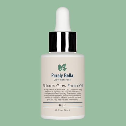 Nature's Glow CBD Facial Oil