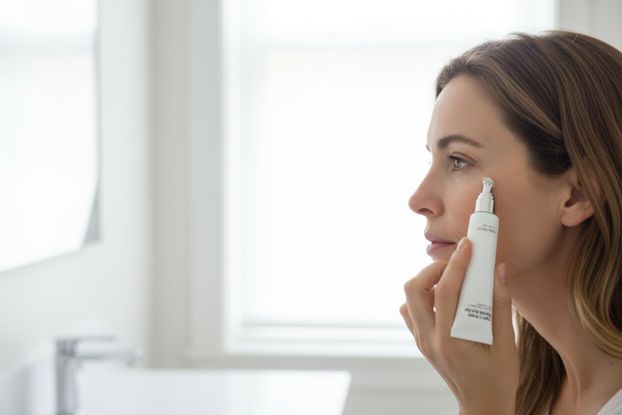 Tight & Bright Peptide Eye Gel by Purely Bella Beauty - firming peptide formula for bright, revitalized eyes