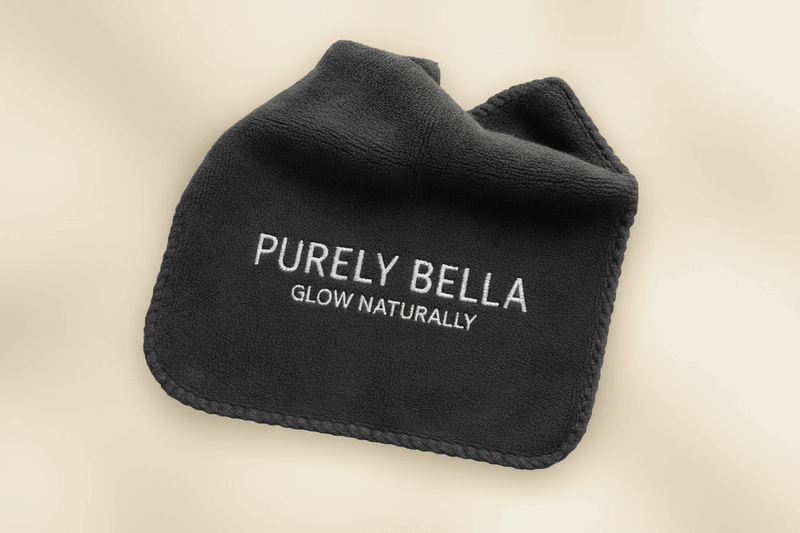 Ultra soft microfiber face cloth - gentle makeup remover for sensitive mature skin